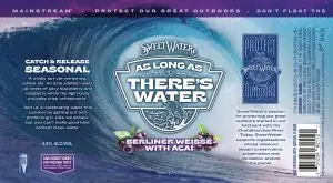 As Long AS There's Water Label