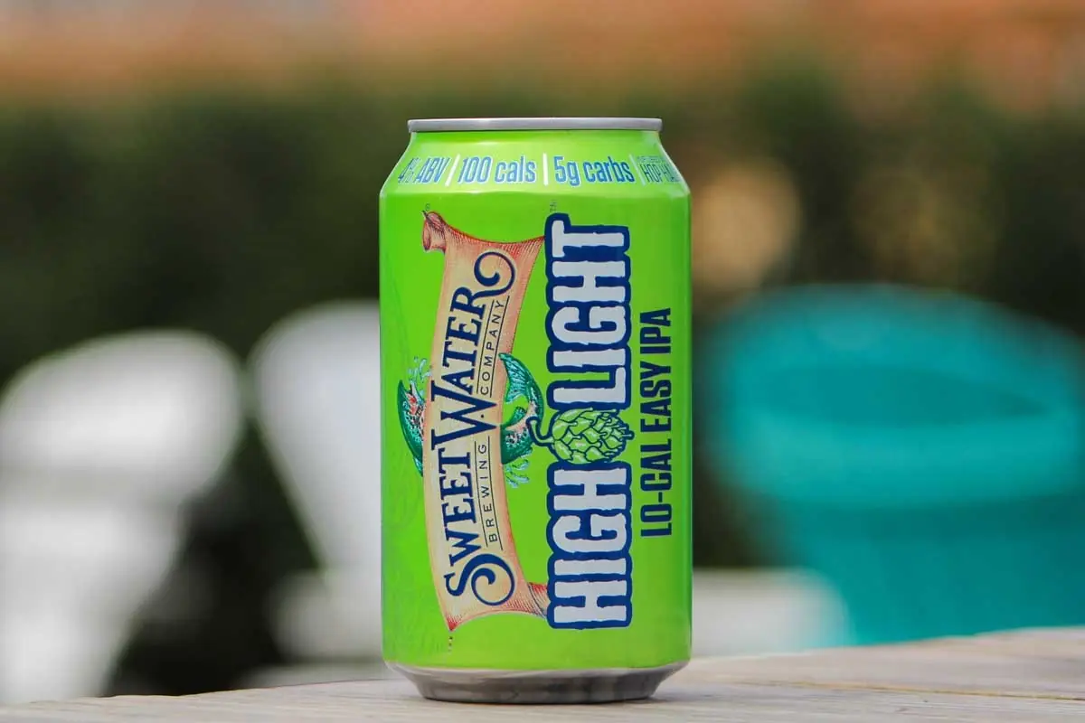 sweetwater high light low calorie IPA